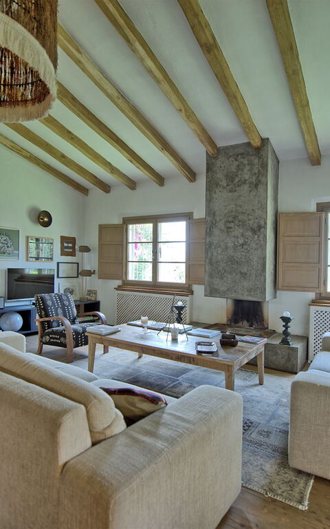 Villa Oliveta: Woonkamer