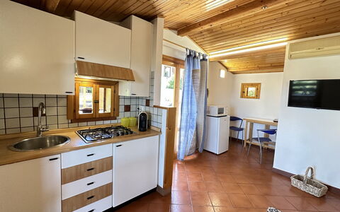 Accommodatie Castellammare 1: Keuken, Woonkamer