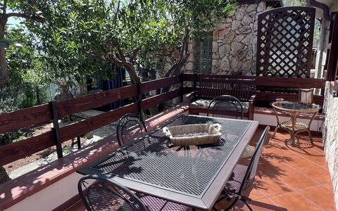 Accommodatie Castellammare 2: Balkon / terras / patio