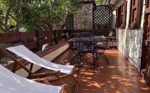 Accommodatie Castellammare 2: Balkon / terras / patio