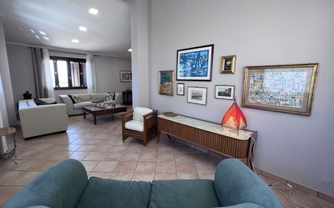Accommodatie Castellammare 3: Woonkamer