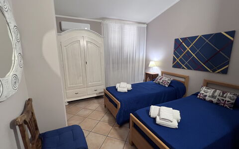 Accommodatie Castellammare 3: slaapkamer