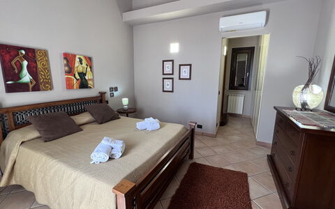 Accommodatie Castellammare 3: slaapkamer