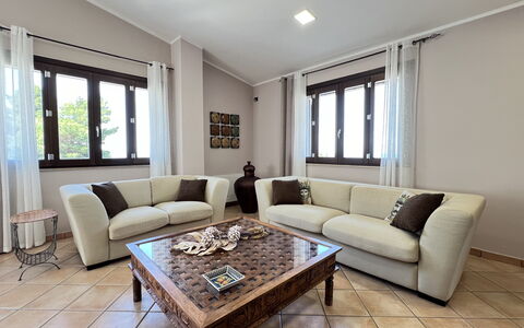 Accommodatie Castellammare 3: Woonkamer