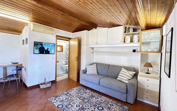 Accommodatie Castellammare 1: Keuken, Woonkamer