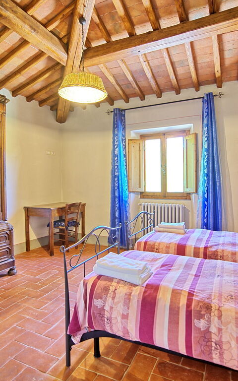 Casa Scopeti: slaapkamer