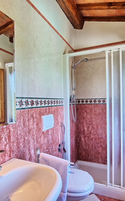 Casa Scopeti: Badkamer