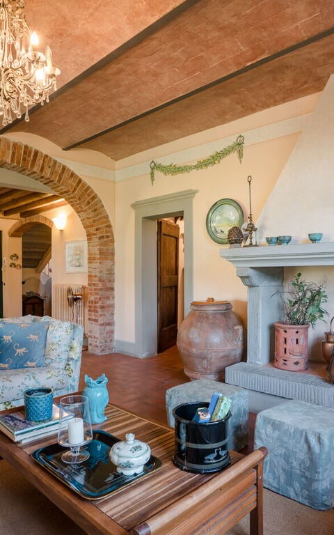 Villa Fontine: Woonkamer