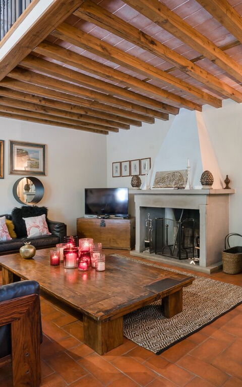 Villa Fontine: Woonkamer