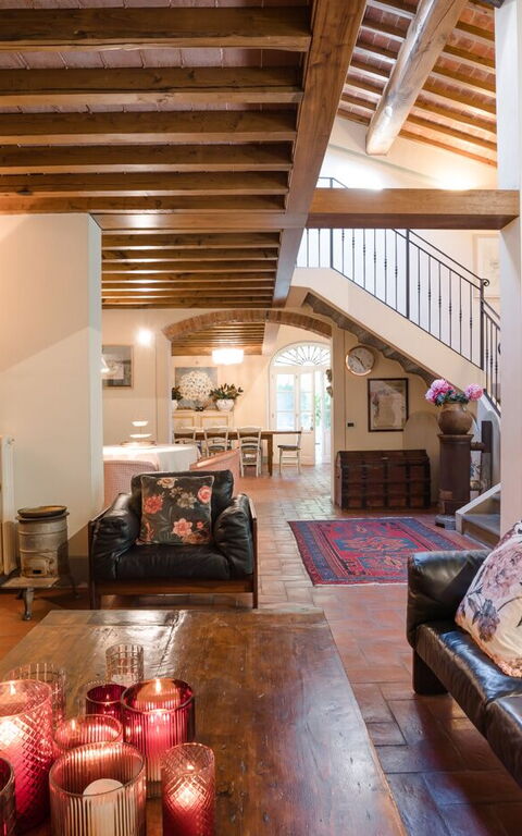 Villa Fontine: Woonkamer