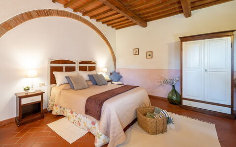 Accommodatie Montelopio 1: slaapkamer