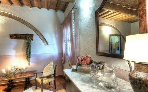 Accommodatie Montelopio 1: Woonkamer