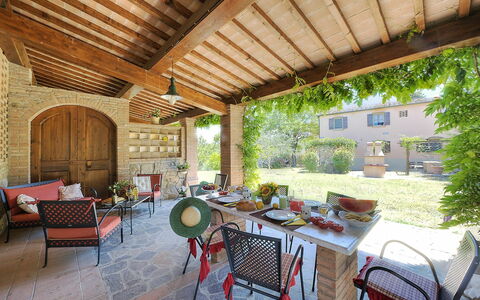 Accommodatie Montelopio 6: Balkon / terras / patio