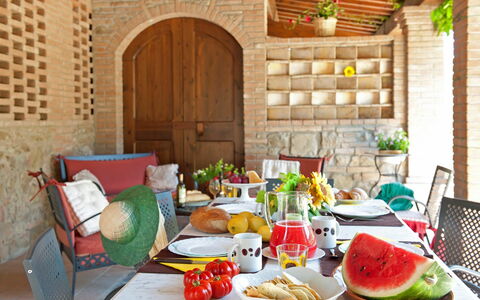 Accommodatie Montelopio 6: Balkon / terras / patio