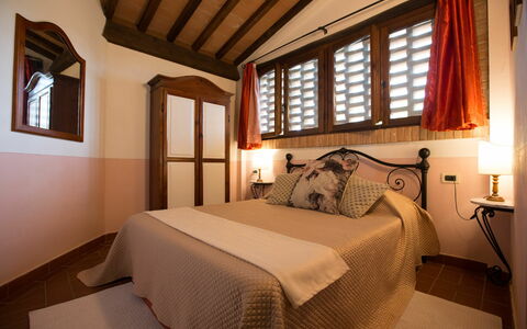 Accommodatie Montelopio 6: slaapkamer