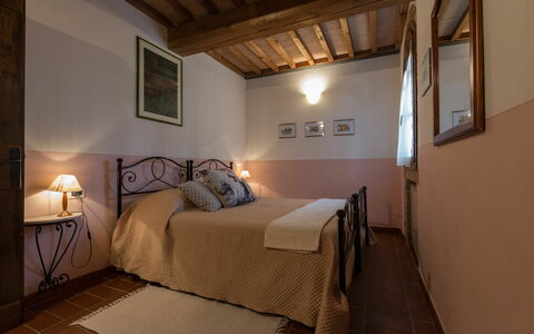 Accommodatie Montelopio 6: slaapkamer