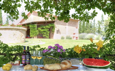 Accommodatie Montelopio 7: Balkon / terras / patio