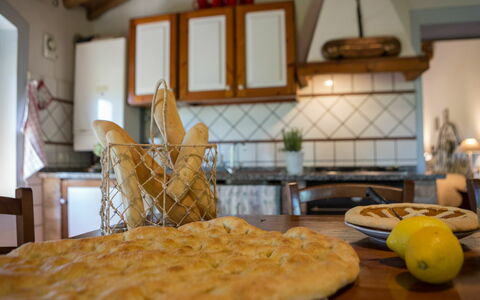 Accommodatie Montelopio 4: Eten, Keuken