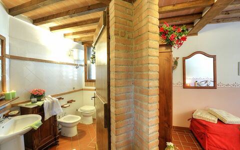 Accommodatie Montelopio 5: Badkamer