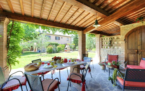 Accommodatie Montelopio 5: Balkon / terras / patio