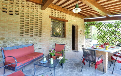 Accommodatie Montelopio 5: Balkon / terras / patio