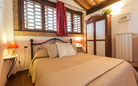 Accommodatie Montelopio 5: slaapkamer