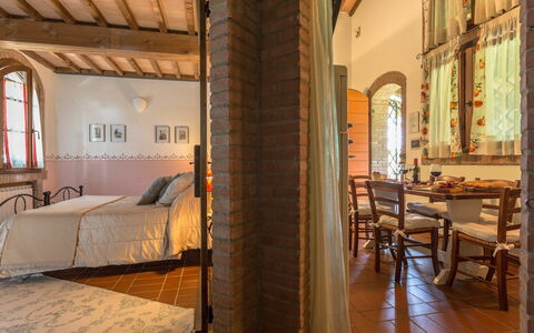 Accommodatie Montelopio 5: slaapkamer