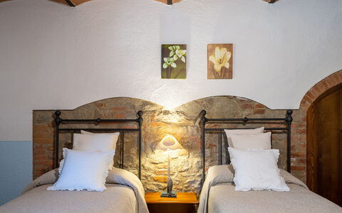 Accommodatie Montelopio 3: slaapkamer