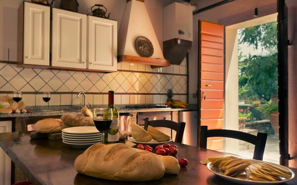 Accommodatie Montelopio 3: Eten, Keuken, Lunchroom, Woonkamer