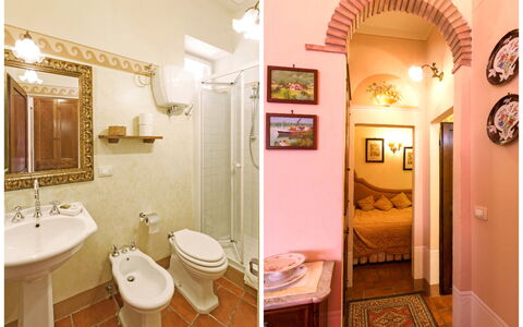 Accommodatie Santo Agostino Belvedere: Badkamer