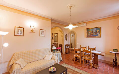 Accommodatie Santo Agostino Dream: Lunchroom, Woonkamer