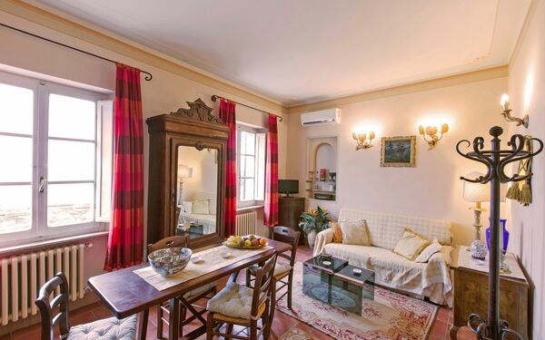 Accommodatie Santo Agostino Belvedere: Woonkamer