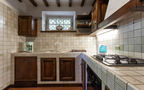 Accommodatie Villa Vittoria: Keuken