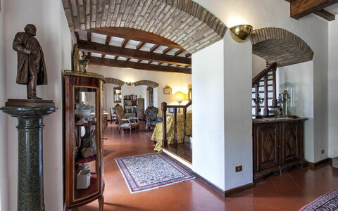Accommodatie Villa Vittoria: Woonkamer
