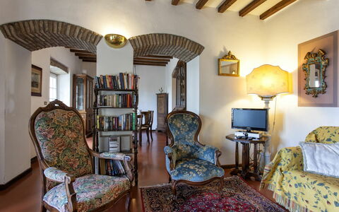 Accommodatie Villa Vittoria: Woonkamer