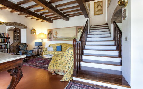 Accommodatie Villa Vittoria: Woonkamer
