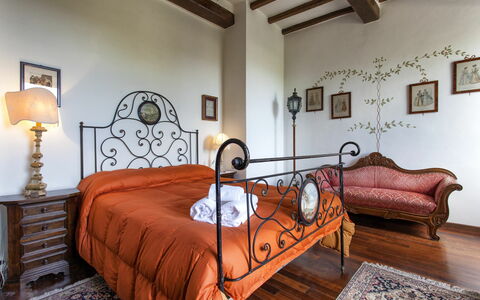 Accommodatie Villa Vittoria: slaapkamer