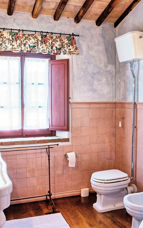 Villa Petrognano: Badkamer