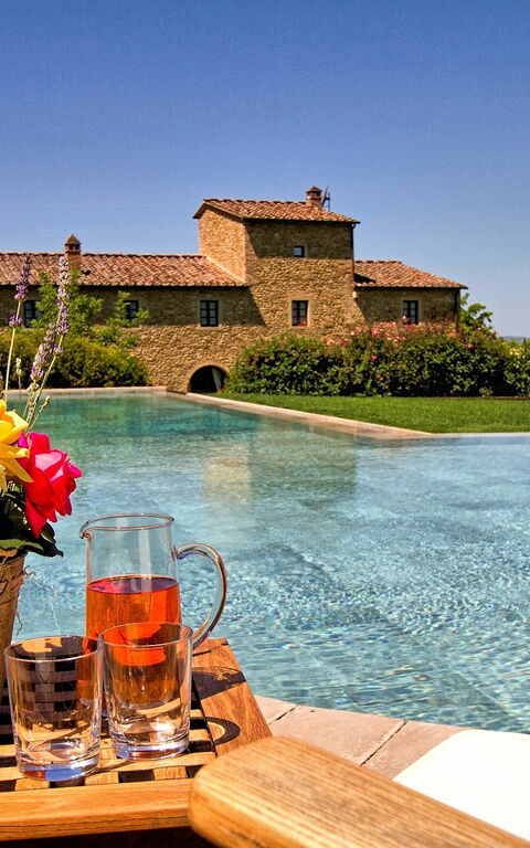 Villa Petrognano: zwembad