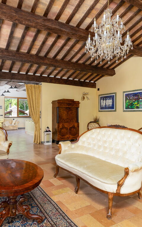 Villa Contessa: Woonkamer