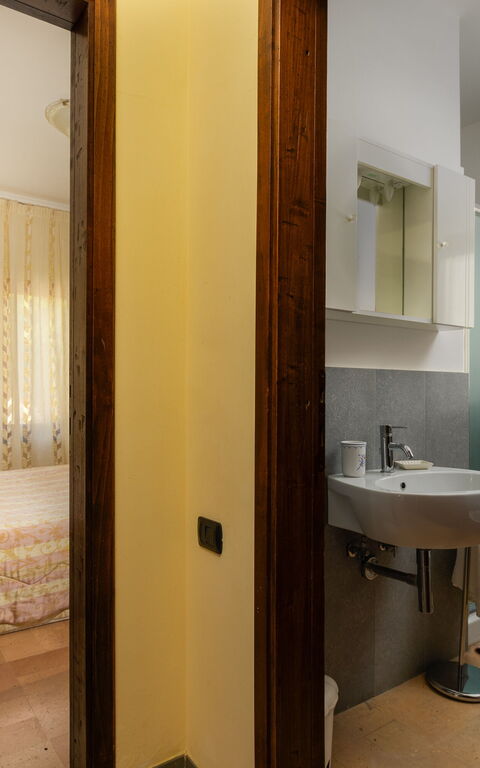 Villa Contessa: Badkamer, slaapkamer