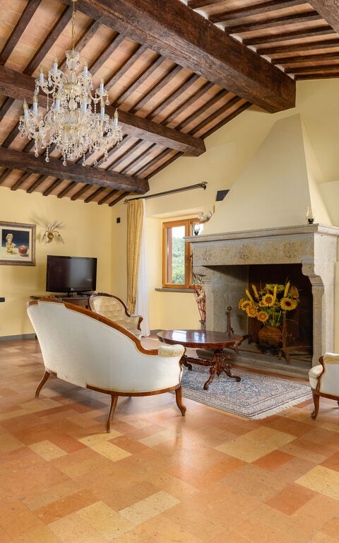 Villa Contessa: Woonkamer