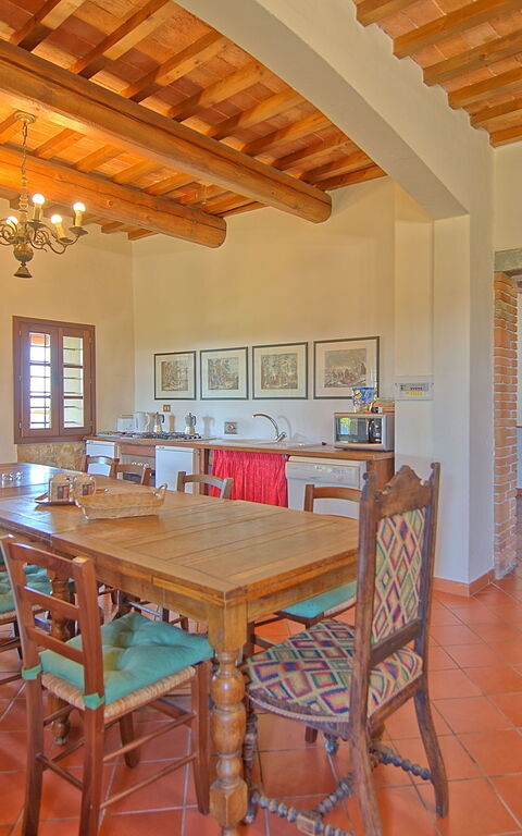 Il Frantoio: Keuken, Lunchroom