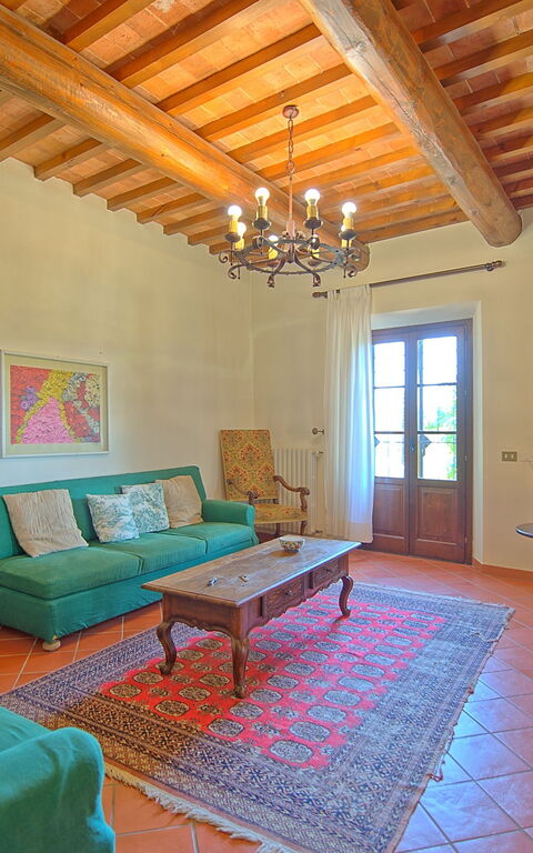 Il Frantoio: Woonkamer