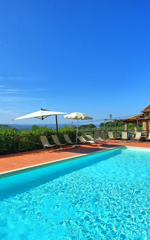 Il Frantoio: zwembad