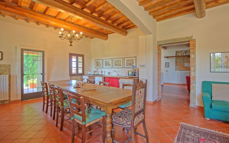 Il Frantoio: Keuken, Lunchroom