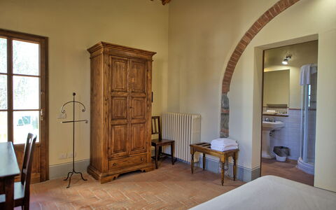 Accommodatie Fornacino 1: slaapkamer