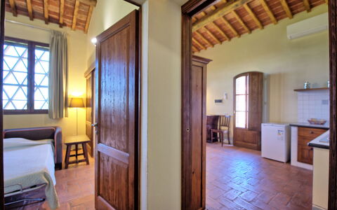 Accommodatie Fornacino 1: Keuken, Woonkamer