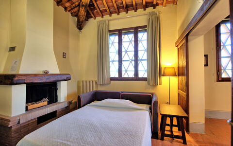 Accommodatie Fornacino 1: Woonkamer