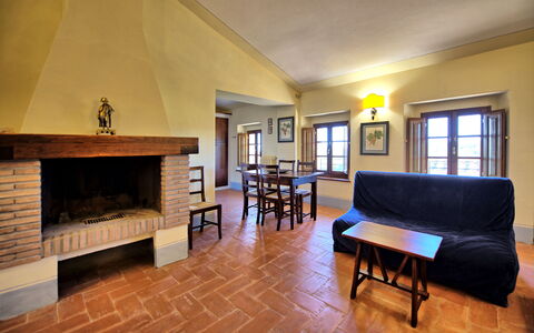 Accommodatie Fornacino 3: Woonkamer